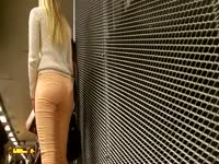 Sneaky voyeur roams around in public recording every cute girls tight little ass that he can